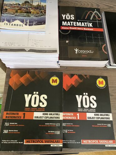 7 gozel: YÖS Metropol Yayınları konu anlatımlı matematik 7 baskı ve 9 baskı