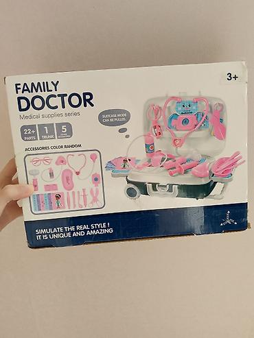 18 oyuncaq: Family Doctor – Uşaq həkim dəsti (3+) - 22+ hissəli tibbi oyun dəsti — 2