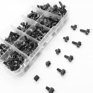 box 850: SET TASTERA ZA ELEKTRONIKU - TASTERI 100KOM | Set tastera od 100kom — 1