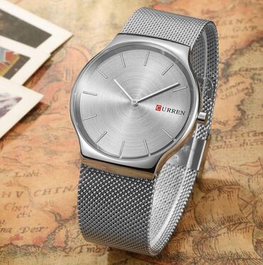 часы новые модны: Элитный бренд CURREN. Модные деловые мужские часы с минеральным