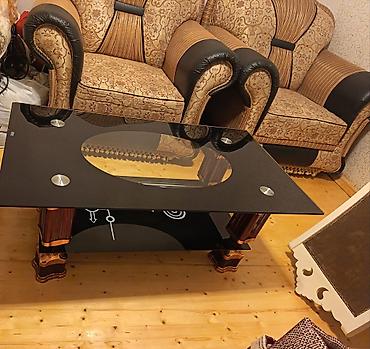 işlənmiş stullar satılır: İşlənmiş, Kreslo, Vеlur parça, Kredit yoxdur, Çatdırılma yoxdur — 1