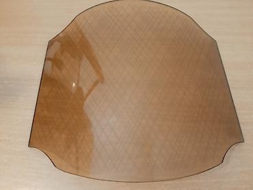 Rasveta: Luster mesing, drvo, staklo, 42cm Sirina lustera je 42cm, sa pet — 14