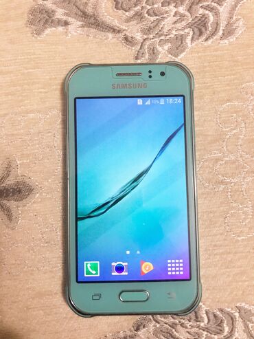 телефон j1: Samsung Galaxy J1 Duos, 4 ГБ, цвет - Голубой