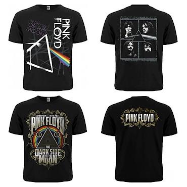 Футболки: Футболки с символикой культовых групп, выполненные из натурального — 1