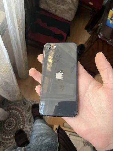 Apple iPhone: IPhone SE 2020, 64 GB, Qara, Barmaq izi — 1