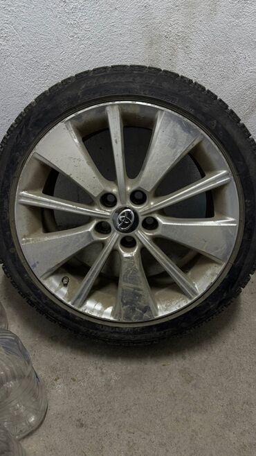 Шины: Шины 225 / 45 / R 18, Зима, Б/у, Комплект, Легковые, Япония, Bridgestone