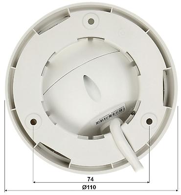 реальному: Hikvision DS-2CD1323G2-LIU(F) — сетевая купольная камера 2 МП для — 4
