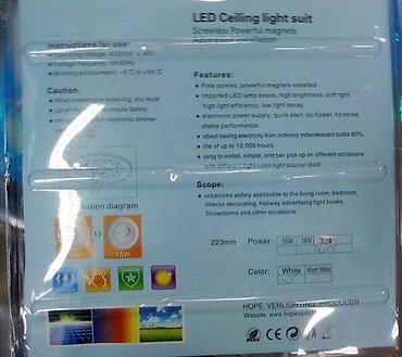 stakleni lusteri: Led ulozak za plafonjere 24w 32w. Novi manji led ulozak za plafonjere — 9