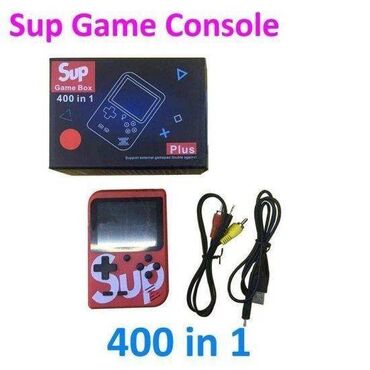 Ostale igre i konzole: Sup Game Box 400 in 1 Ovo je retro ručna igracka konzola u boji — 6