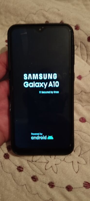 samsung kandisaner: Samsung Galaxy A10, 32 GB, rəng - Qara, Sensor, İki sim kartlı
