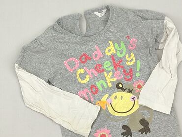 klapki z futerkiem dziecięce: Sweatshirt, 2-3 years, 92-98 cm, condition - Very good