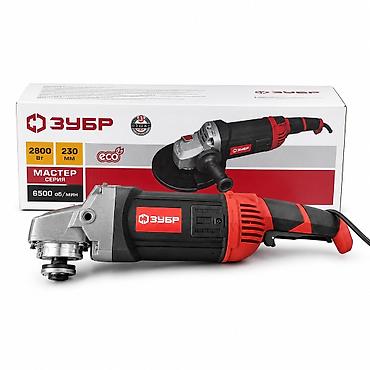 Ручные электроинструменты: №: 3222 Məhsulun adı: Künclü cilalama maşını Zubr 2800Vt, 230mm Brend — 2