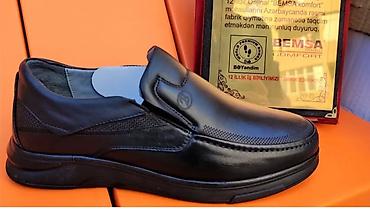 Ayaqqabılar: Məhsul: Kişi ayaqqabıları – klassik və gündəlik modellər - Rəng: qara — 36