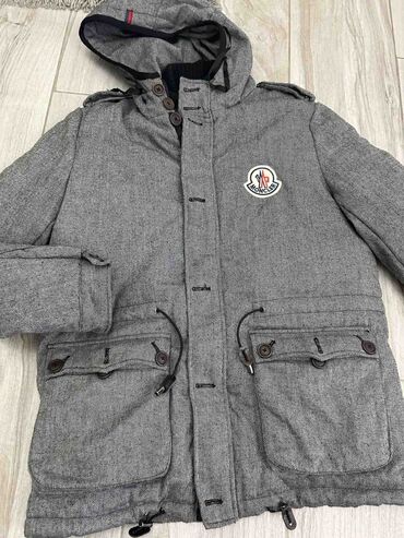 zimske jakne xs: Jakna za prelazni period, L (EU 52), Moncler, bоја - Siva