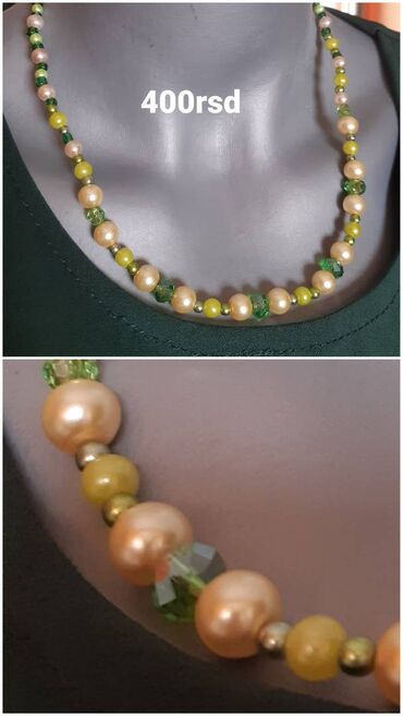 Ogrlice: Ogrlice 30 modela Hand Made, Tu sam za sva pitanja. Cene na slikama — 25