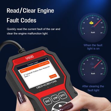 Alati za automobile: NOVO - V600 OBDII+EOBD+CAN Auto Dijagnostika V600 Ugrađena biblioteka — 13