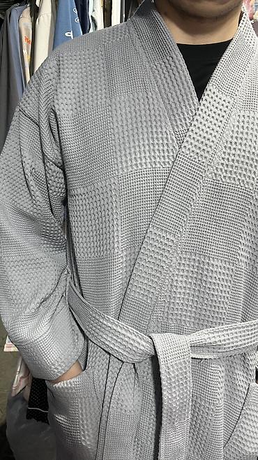 Домашние костюмы: Мужской банный халат ✨ 💯 хлопок | M L XL 2XL 3XL 4XL 0-2500 сом — 22