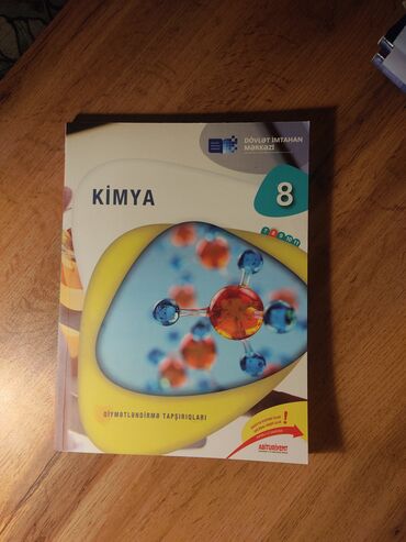 ədəbiyyat kitab: Kimya sinif testi yeni işləməməmiş dəyərindən ucuz