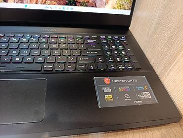 MSI: MSI VECTOR GP76 12UGS — 4