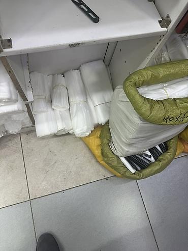 Полиэтиленовые пакеты и мешки разных размеров - Белые прозрачные at lalafo.kg Полиэтиленовые пакеты и мешки разных размеров - Белые прозрачные