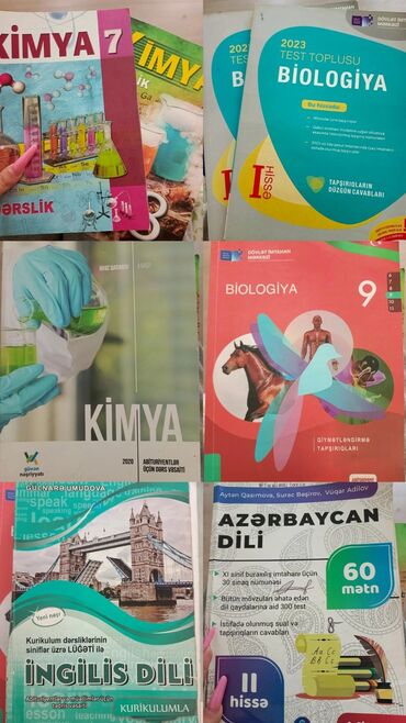 Digər kitablar və jurnallar: Uyğun qiymətə ders vəsaitləri satilir qiymətdə razılaşmaq mümkündür