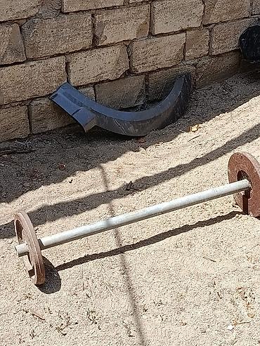 Metall ştanq komplekti - Bir ədəd möhkəm metal ştanq çubuğu - Hər iki