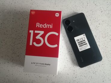 Xiaomi: Xiaomi Redmi 13, 128 GB, rəng - Göy, 
 Barmaq izi