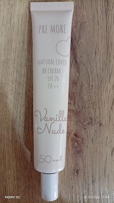 PRE MORE Natural Cover BB Cream SPF 20 PA++ — оттенок Vanilla Nude