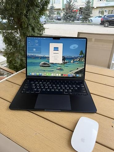 airpods max 1: Apple MacBook Air 13.6" (M2) — цвет Midnight (темно‑синий/черный) — 2