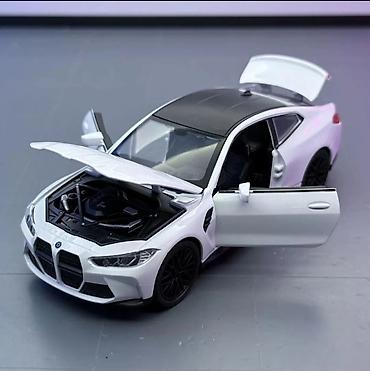 часы м4: Литая модель автомобиля BMW M4 купе💥 - Масштаб: приблизительно 1:32 🔥 — 2