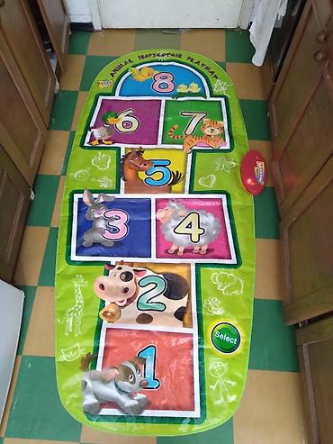 interaktivna mapa zivotinje: Zippy INTERAKTIVNI mat Animal hopscotch play — 4