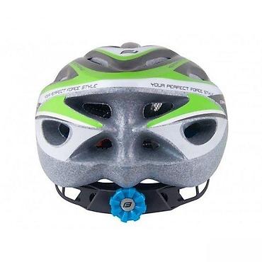 magnat rv 3: KACIGA FORCE HAL, CRNO-ZELENO-BELA, L/XL | 19 rupa, sadrži beli i — 4