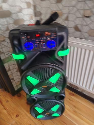 karaoke ses sistemi: Karaoke partnyoru – Sing-e ZQS12205 portativ səs sistemi - İki böyük — 1