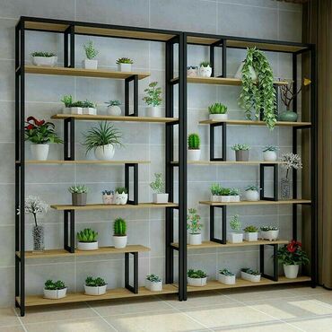 Полки для цветов: На заказ Полки, стеллажи для цветов. для комнатных растений Есть — 21