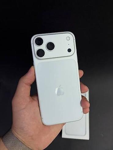 note 13 pro plus: IPhone 17 Pro Max, Новый, Белый, Зарядное устройство, Чехол, Коробка, 100 % — 1
