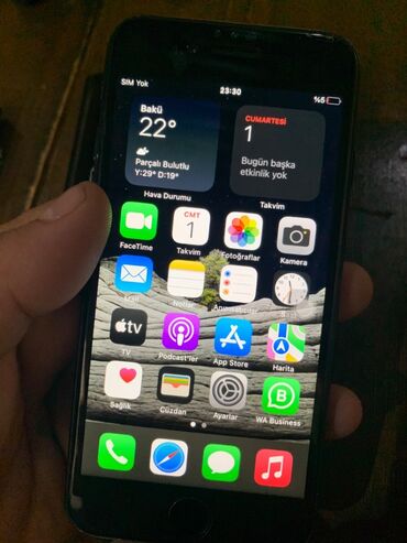 зарядка для айфона 5: IPhone 7, 32 ГБ, Черный, Отпечаток пальца