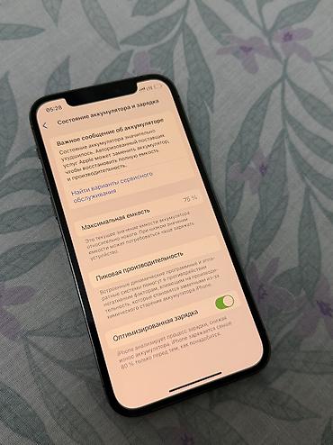 ipone mini: IPhone 12 Pro, Б/у, 128 ГБ, Графит, Чехол, 75 % — 2