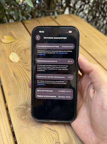 айфон старые: IPhone 15 Pro, Б/у, 128 ГБ, Blue Titanium, 80 % — 9