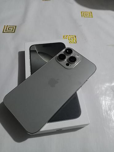 iphone 15 pro max цена: IPhone 16 Pro Max, Б/у, 1 ТБ, Natural Titanium, Коробка, 100 % — 9