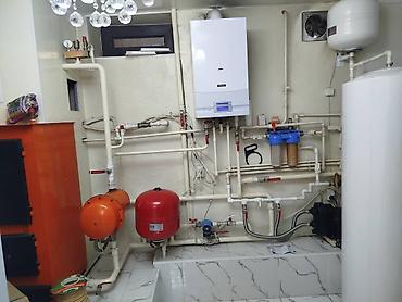 Установка отопительных систем: Услуги сантехника установка раковины, унитаза, замена смесителя — 10