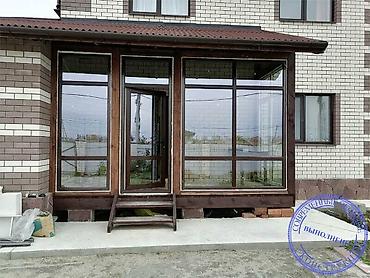 solutions advanced: Алюминиевое окно на заказ, Тип окна: Панорамные, Декоративные особенности: Фрамуга, Бесплатная установка, Без рассрочки — 3