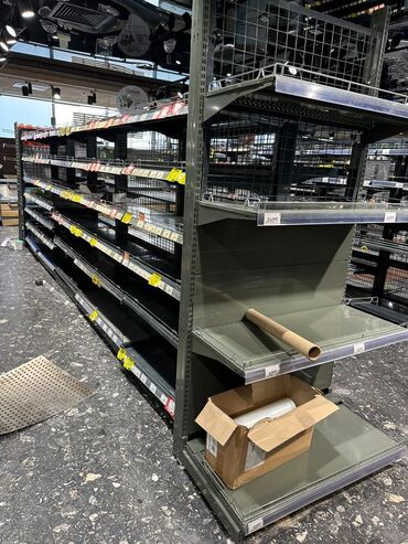 Витрины: Витрины, стеллажи, полки торговые металлические б/у, полка магазинная — 8