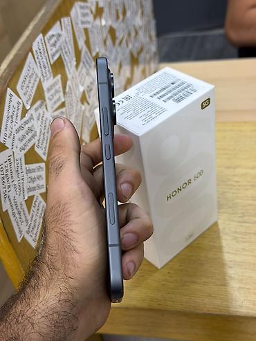 honor 600: Honor 256 GB, rəng - Boz, Zəmanət, Barmaq izi, Simsiz şarj — 3