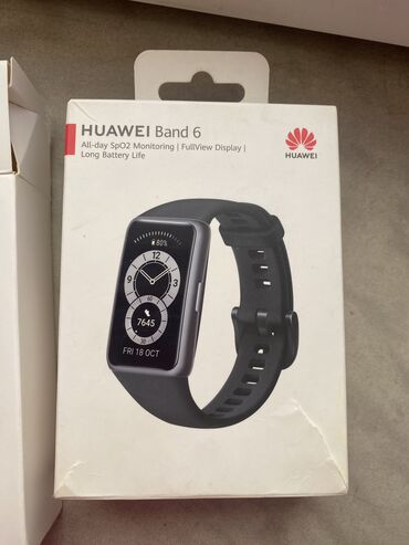 huawe: İşlənmiş, Smart saat, Huawei, Sensor ekran, rəng - Qara