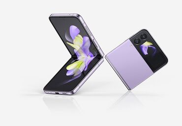 самсунго: Samsung Galaxy Z Flip 3 5G, Б/у, 256 ГБ, цвет - Фиолетовый