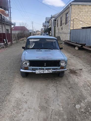 VAZ (LADA): VAZ 2101 sedan - Kuzov: 4 qapı, açıq mavi rəng, xrom bamperlər — 9