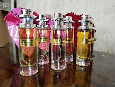 Ətriyyat: Məhsul: Brend ətir seçkiləri – şüşə sprey flakonlarda Təsvir: - Qoxu — 12