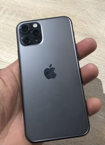 айфон 11 бу цена в бишкеке: IPhone 11 Pro, Б/у, 256 ГБ, Black Titanium, Чехол, 75 %
