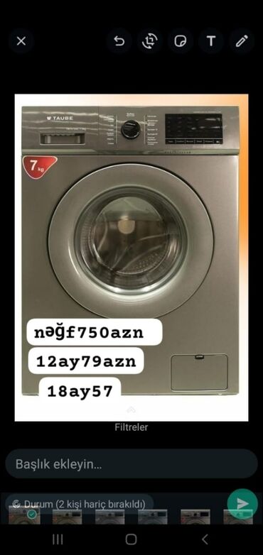 Paltaryuyan maşınlar: Paltaryuyan maşın 7 kq, Yeni, Avtomat, Qurutma var, Kredit var, Rayonlara çatdırılma, Pulsuz çatdırılma -da lalafo.az — 6 Paltaryuyan maşınlar: Paltaryuyan maşın 7 kq, Yeni, Avtomat, Qurutma var, Kredit var, Rayonlara çatdırılma, Pulsuz çatdırılma — 6