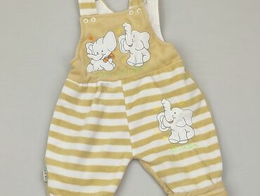 bershka spodnie w kratke: Dungarees, 9-12 months, condition - Very good